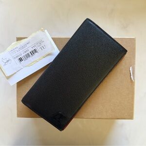 Christian Louboutin Black and White Groovy Wallet